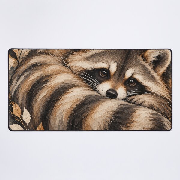 Item preview, Wildly Woven Raccoon  designed and sold by WeaveSphere.