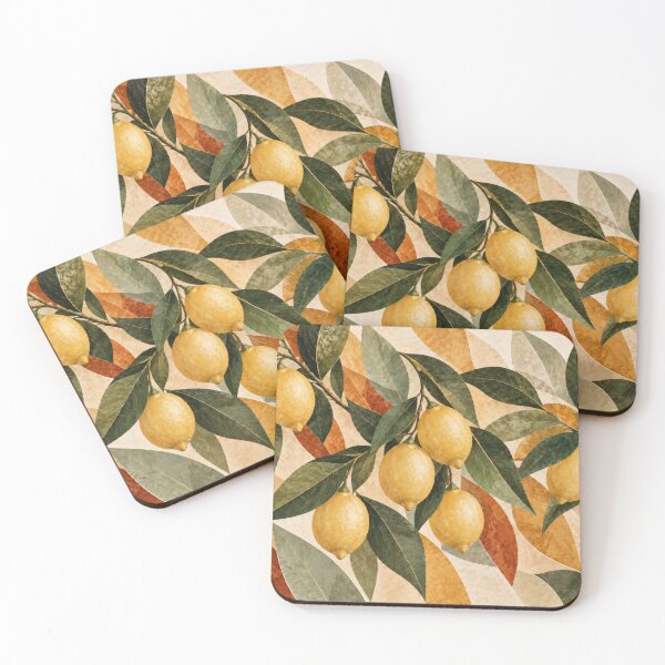 Item preview, Autumnal Lemons Botany designed and sold by scicilysimonee.