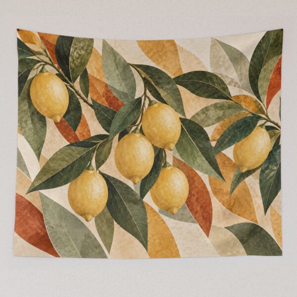 Item preview, Autumnal Lemons Botany designed and sold by scicilysimonee.