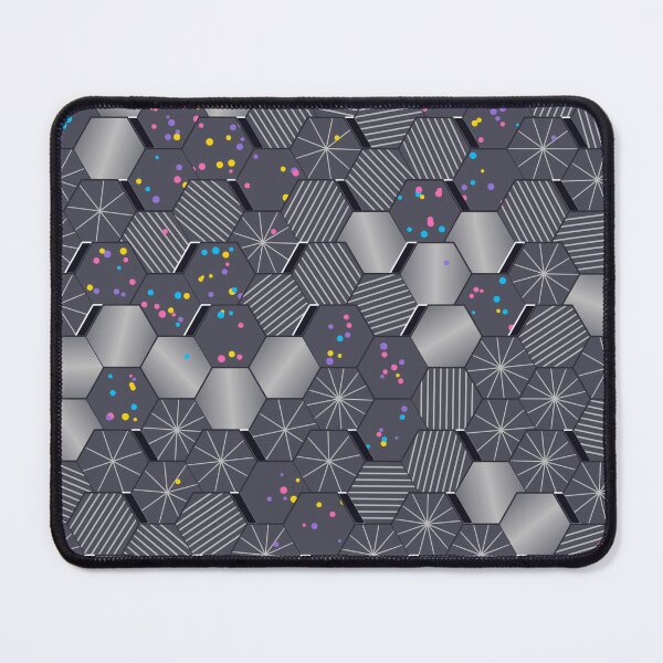 Item preview, Disco Ball Hexagon Mosaic Retro Geometric Tessellation Pattern designed and sold by KungPowUnicorn.