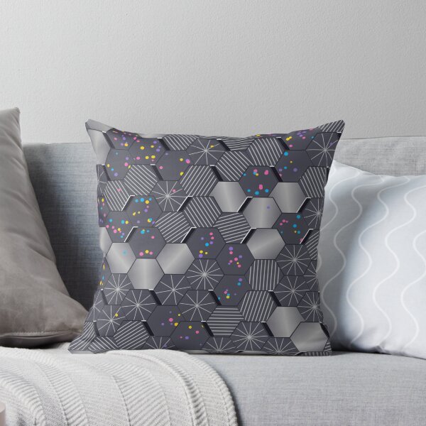 Item preview, Disco Ball Hexagon Mosaic Retro Geometric Tessellation Pattern designed and sold by KungPowUnicorn.