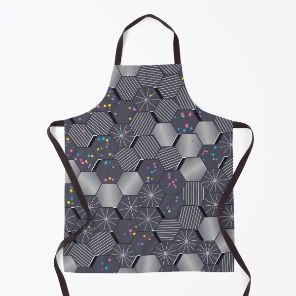 Item preview, Disco Ball Hexagon Mosaic Retro Geometric Tessellation Pattern designed and sold by KungPowUnicorn.