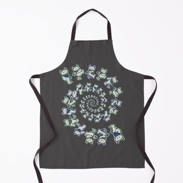 Item preview, Dancing Grateful Wolves Spiral Art Design designed and sold by anroan.