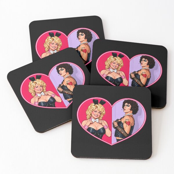 Item preview, Dolly Parton & Tim Curry Heart Tribute designed and sold by TrevionYoster.