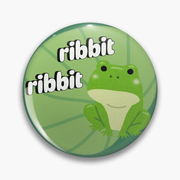 Item preview, Ribbit Ribbit Frog designed and sold by GeoGoose.