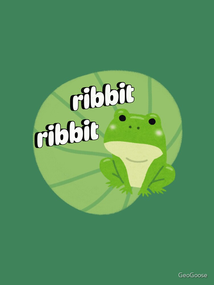 Thumbnail 4 of 4, iPhone Case, Ribbit Ribbit Frog designed and sold by GeoGoose.