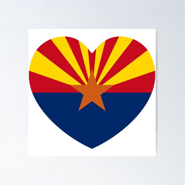 Item preview, Arizona Heart Baby Gift, Born in Arizona AZ Keepsake designed and sold by shitpostee.