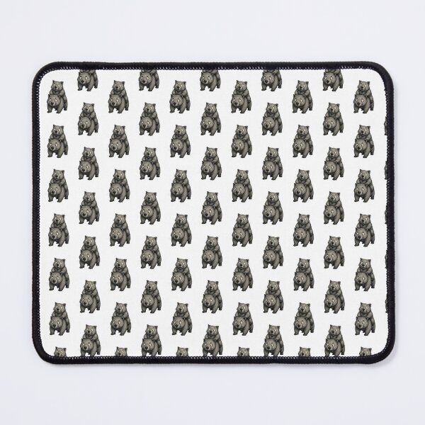 Item preview, HAPPY Friendly WOMBATS TOGETHER designed and sold by BRETT'S ART STUDIO.