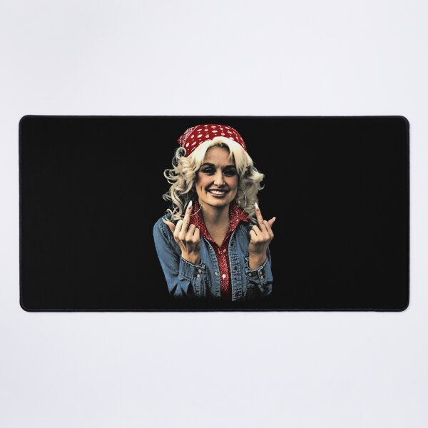 Item preview, Young Dolly Partton Middle Finger Rebel Bandana Vintage designed and sold by TrevionYoster.