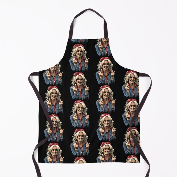 Item preview, Young Dolly Partton Middle Finger Rebel Bandana Vintage designed and sold by TrevionYoster.