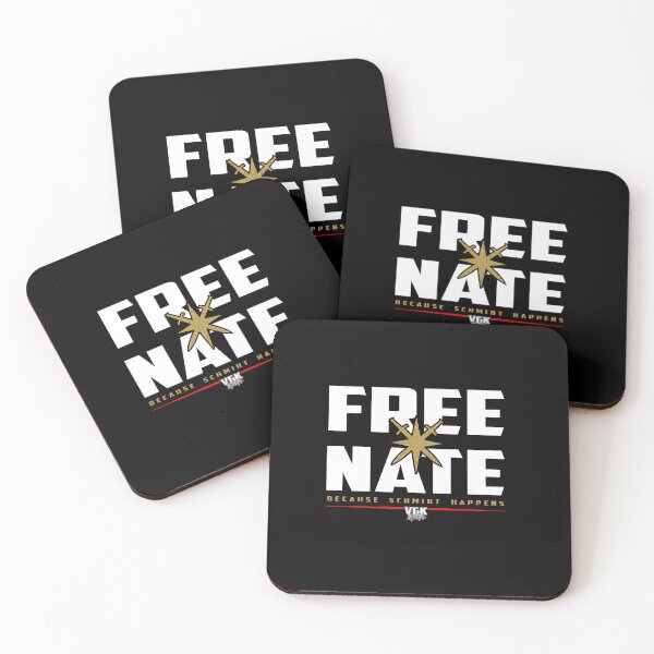 Item preview, Free Nate Because Schmidt Happens VGK Hockey Humor Art designed and sold by ronifas.