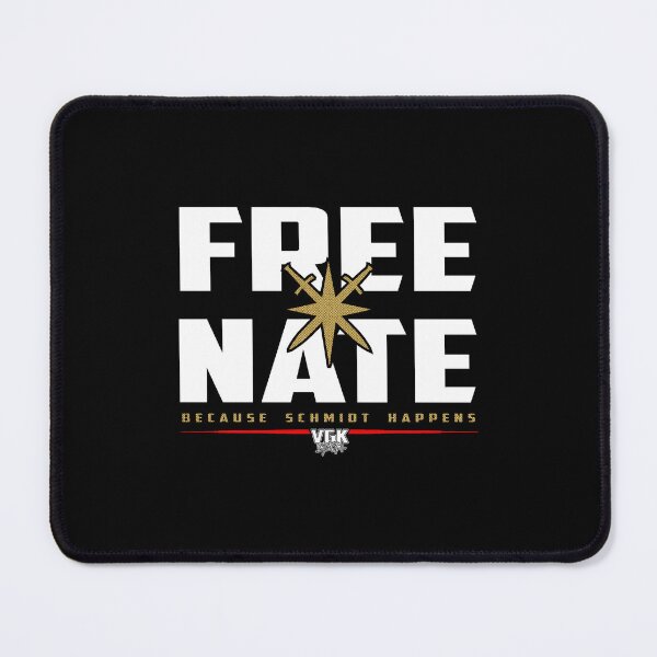 Item preview, Free Nate Because Schmidt Happens VGK Hockey Humor Art designed and sold by ronifas.