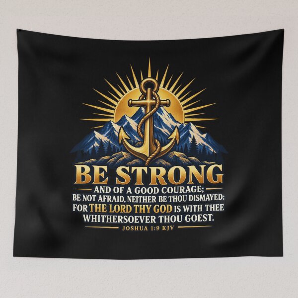 Item preview, Joshua 1:9 Be Strong And Courageous Christian designed and sold by ChristianLife.