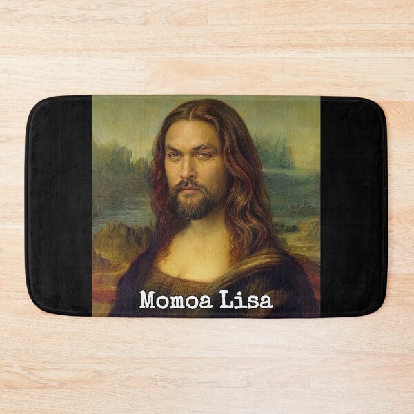 Item preview, Funny Art Mashup: Momoa Lisa Renaissance Parody designed and sold by The Funky Sprunki.