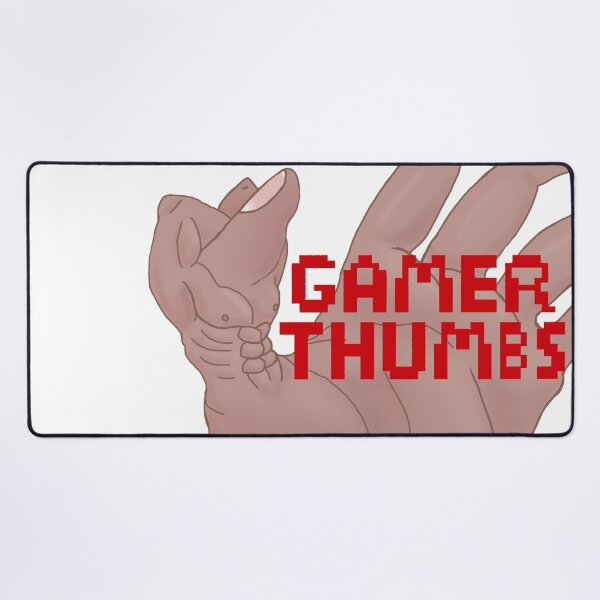 Item preview, Gamer Thumbs (low melanin/red) designed and sold by TheDoughtyBlade.