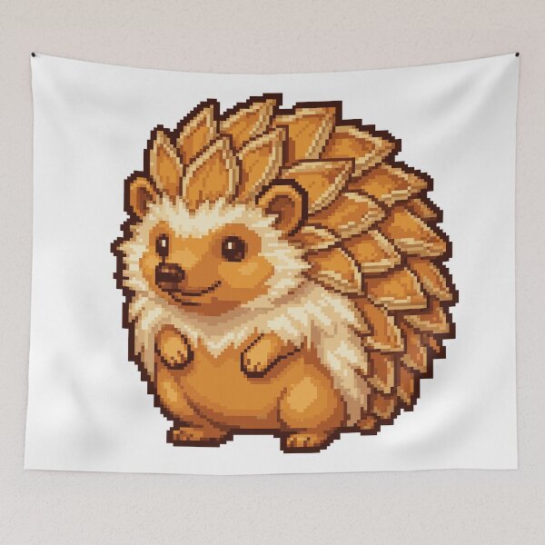 Item preview, Pumpkin Pie Hedgehog Magical Dessert Familiar designed and sold by PixelBrujeria.