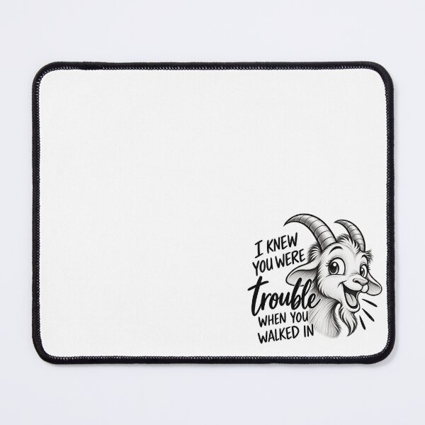 Item preview, I Knew You Were Trouble Goat - Small designed and sold by Paukav.