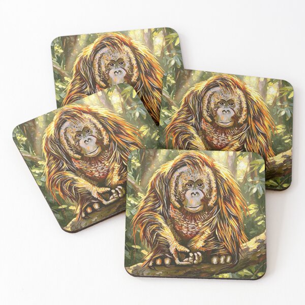Item preview, Orangutan in the jungle designed and sold by Jonsmartdesigns.