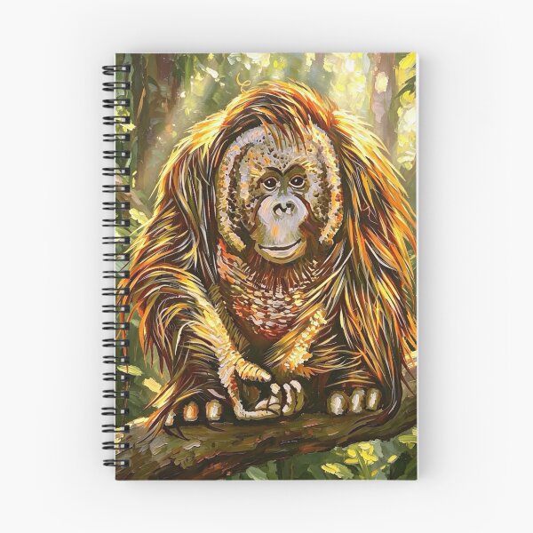 Item preview, Orangutan in the jungle designed and sold by Jonsmartdesigns.