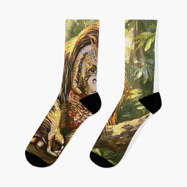 Item preview, Orangutan in the jungle designed and sold by Jonsmartdesigns.