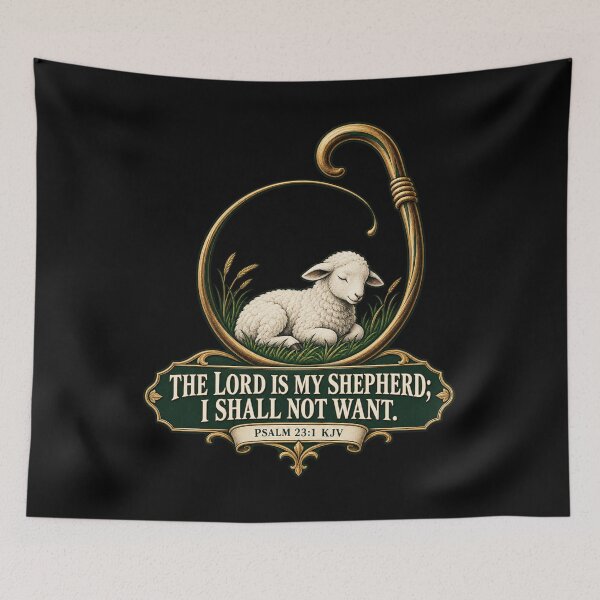 Item preview, Psalm 23:1 The Lord Is My Shepherd Christian designed and sold by ChristianLife.