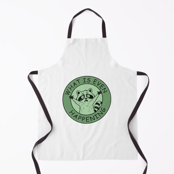 Item preview, What is Even Happening Funny Raccoon designed and sold by PatternFariss.