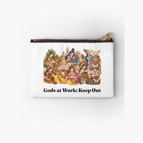 Item preview, Gods at Work Keep Out – Divine Timing Cosmic Workshop designed and sold by Safe Soul DeLife.
