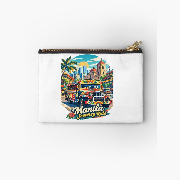 Item preview, Manila Jeepney Philippines Vintage Travel Design designed and sold by Globalcitytees.