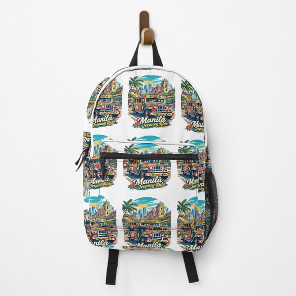 Item preview, Manila Jeepney Philippines Vintage Travel Design designed and sold by Globalcitytees.