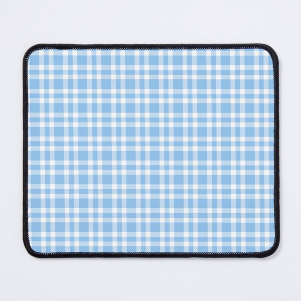 Item preview, Plaid Pattern Blue White designed and sold by ArtbyDebbieC.
