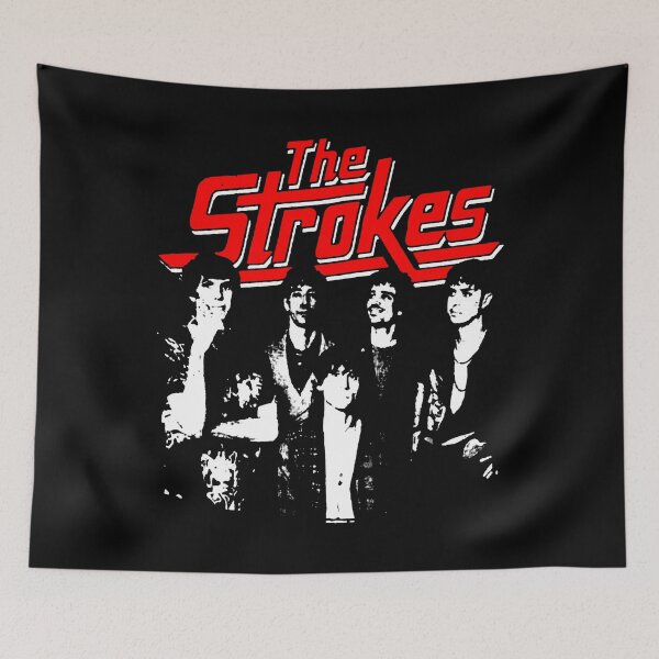 Item preview, Red Typography Silhouette Style Garage Rock Band  designed and sold by JennieYarbrough.