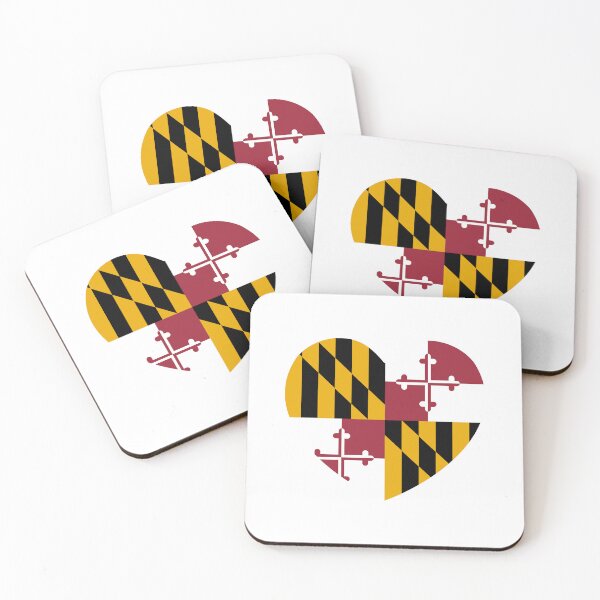 Item preview, Maryland Heart Baby Gift, Born in Maryland MD Keepsake designed and sold by shitpostee.