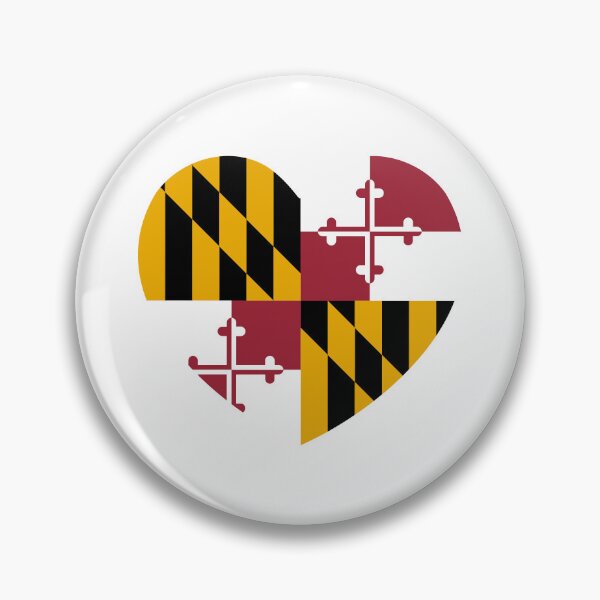 Item preview, Maryland Heart Baby Gift, Born in Maryland MD Keepsake designed and sold by shitpostee.