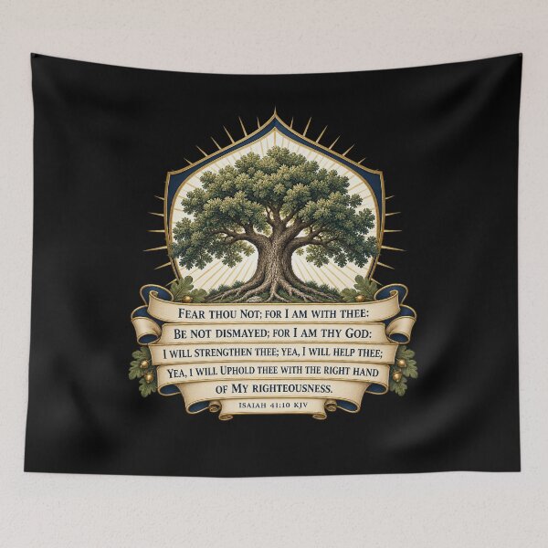 Item preview, Isaiah 41:10 Fear Not Christian Bible Verse designed and sold by ChristianLife.