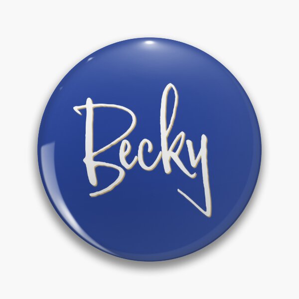 Aperçu de l'œuvre Conception de caractères personnalisée BECKY créée et vendue par CharlottePlaceArt.