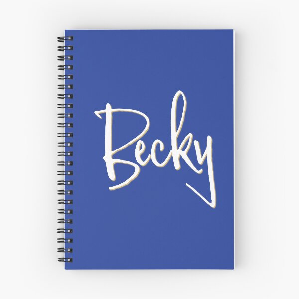 Artikelvorschau, BECKY personalisiertes Schriftdesign entworfen und verkauft von CharlottePlaceArt.