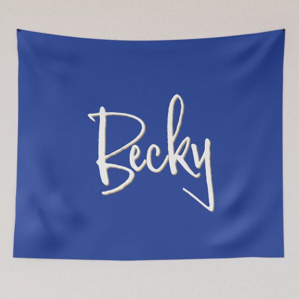 Item preview, BECKY personalized type design designed and sold by CharlottePlaceArt.