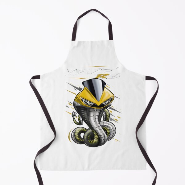Item preview, Yellow Yamaha YZF R Sport Motorcycle Illustration Design designed and sold by UnlimitedRAM.