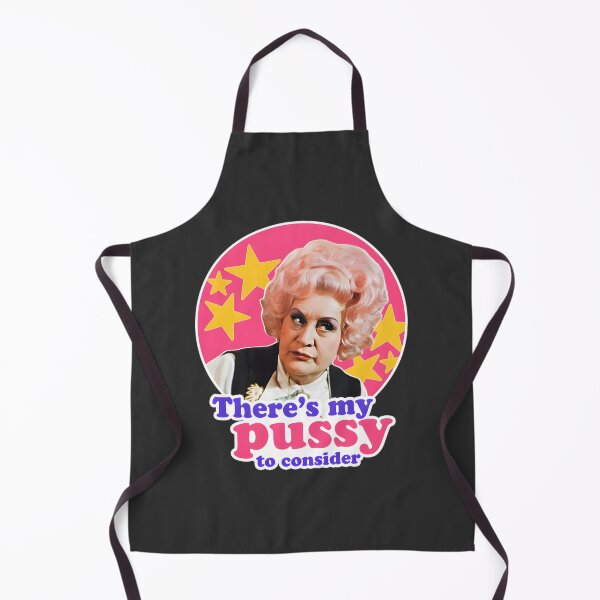 Item preview, Vintage Inspired Mrs Slocombe Character Illustration Design designed and sold by omarshahin132.