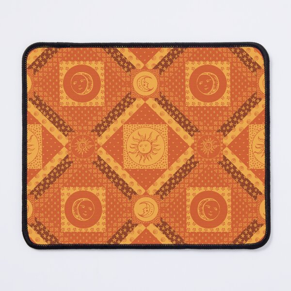 Item preview, Celestial Medieval Sun and Moon Cheater Quilt designed and sold by Goddessart.