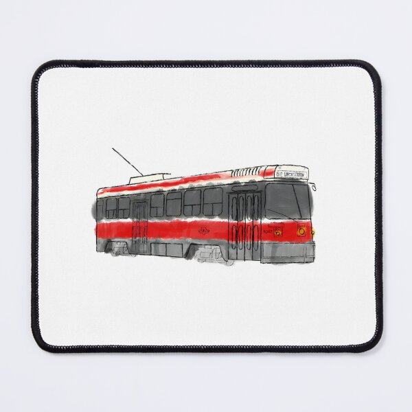 Item preview, TTC Streetcar Vintage Transit Illustration for Urban Transportation Enthusiasts designed and sold by omarshahin132.