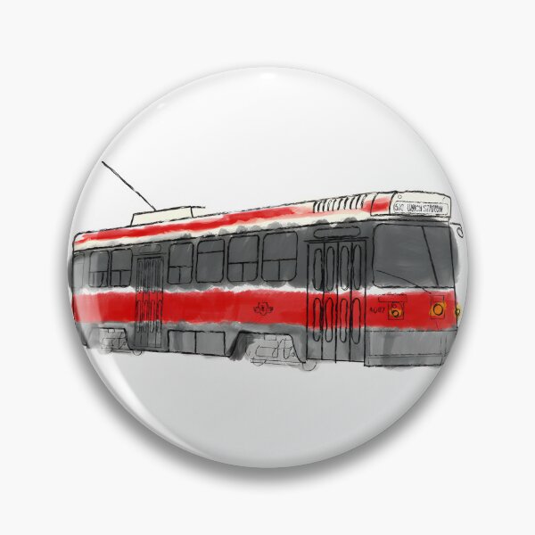 Item preview, TTC Streetcar Vintage Transit Illustration for Urban Transportation Enthusiasts designed and sold by omarshahin132.