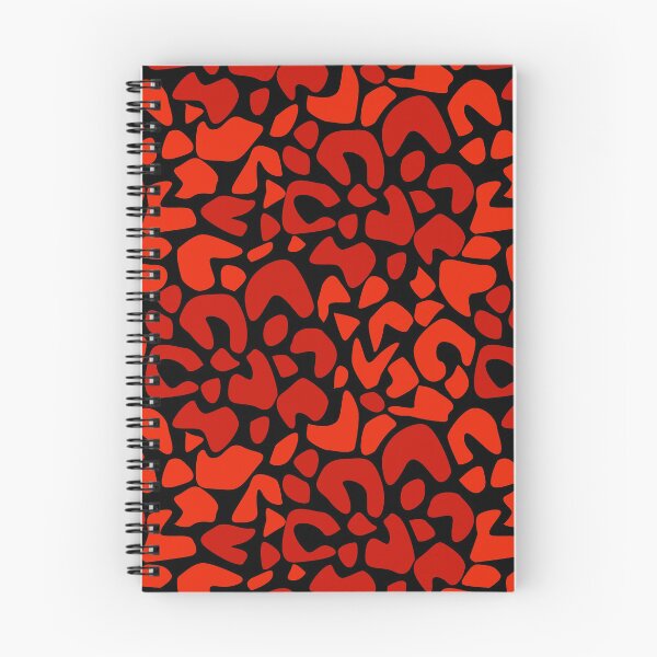 Item preview, Abstract Spotted black and red pattern designed and sold by fuzzyfox.