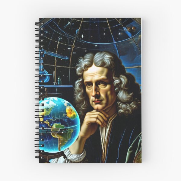 Item preview, Sir Isaac Newton designed and sold by TheDarkWardrobe.