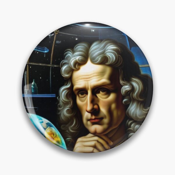 Item preview, Sir Isaac Newton designed and sold by TheDarkWardrobe.