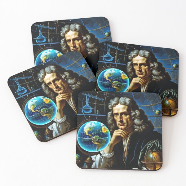 Item preview, Sir Isaac Newton designed and sold by TheDarkWardrobe.