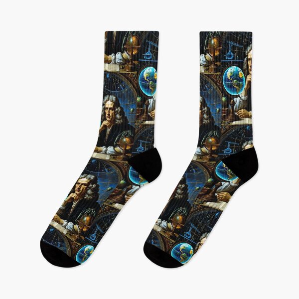Item preview, Sir Isaac Newton designed and sold by TheDarkWardrobe.