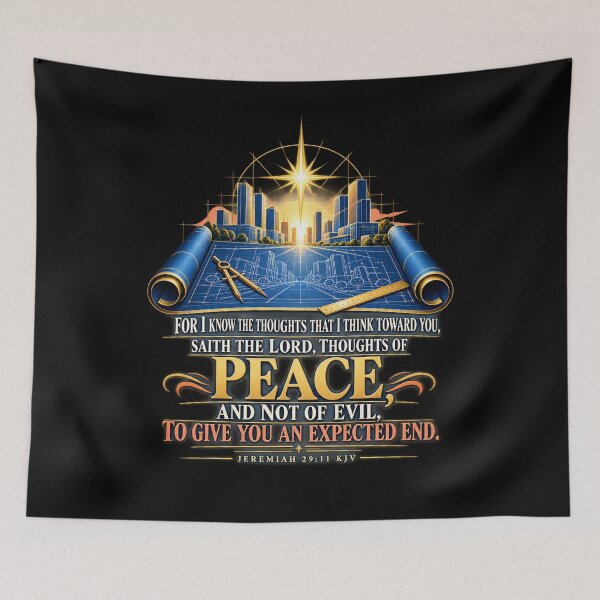 Item preview, Jeremiah 29:11 Peace And Future Christian Shirt designed and sold by ChristianLife.