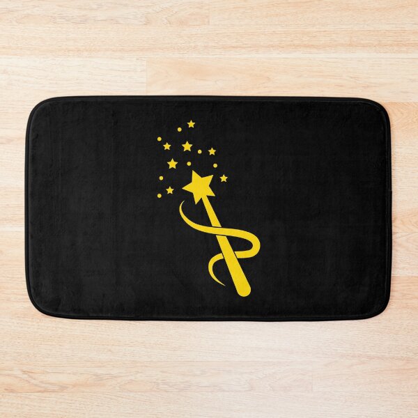 Item preview, Gold Sparkle Star Magic Wand Design designed and sold by pattern-archive.