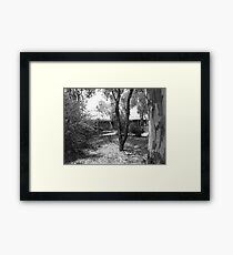 Outback Lodging Framed Print